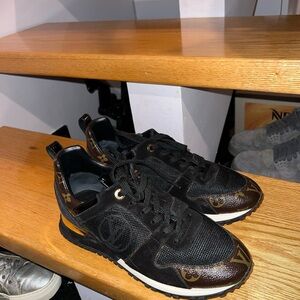 Louis Vuitton Black and Brown Sneakers